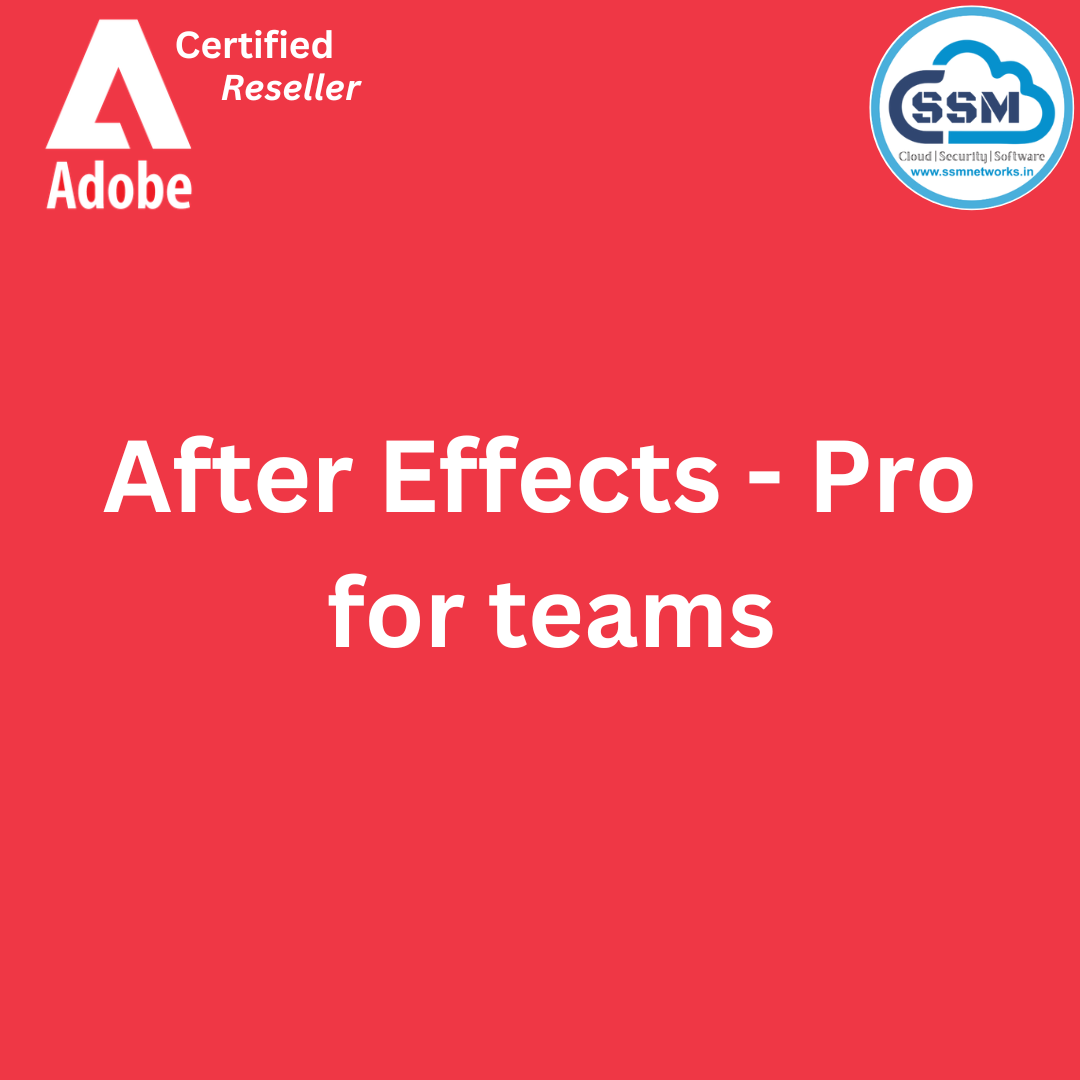 After Effects - Pro for teams