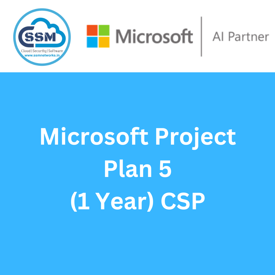 Microsoft Project Plan 5 (1 Year) CSP